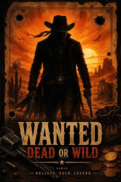 Wanted Dead or a Wild slot at Baji Live